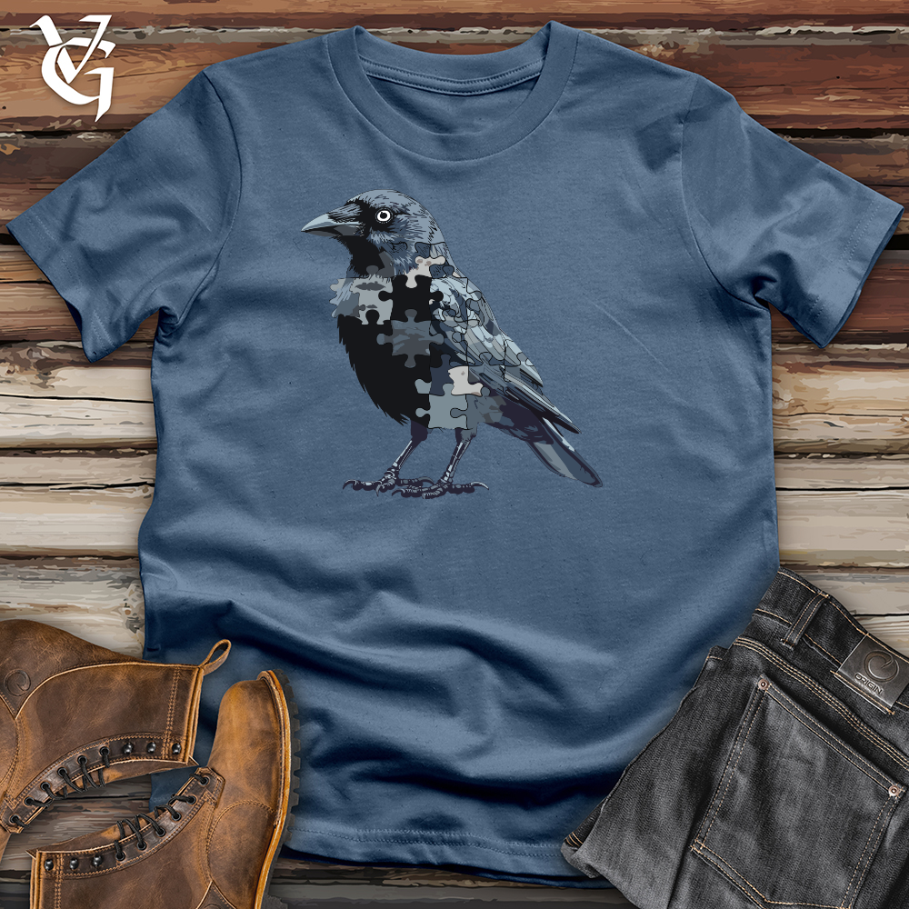 Viking Goods Jackdaw Codebreaker Vector Cotton Tee Steel Blue / L