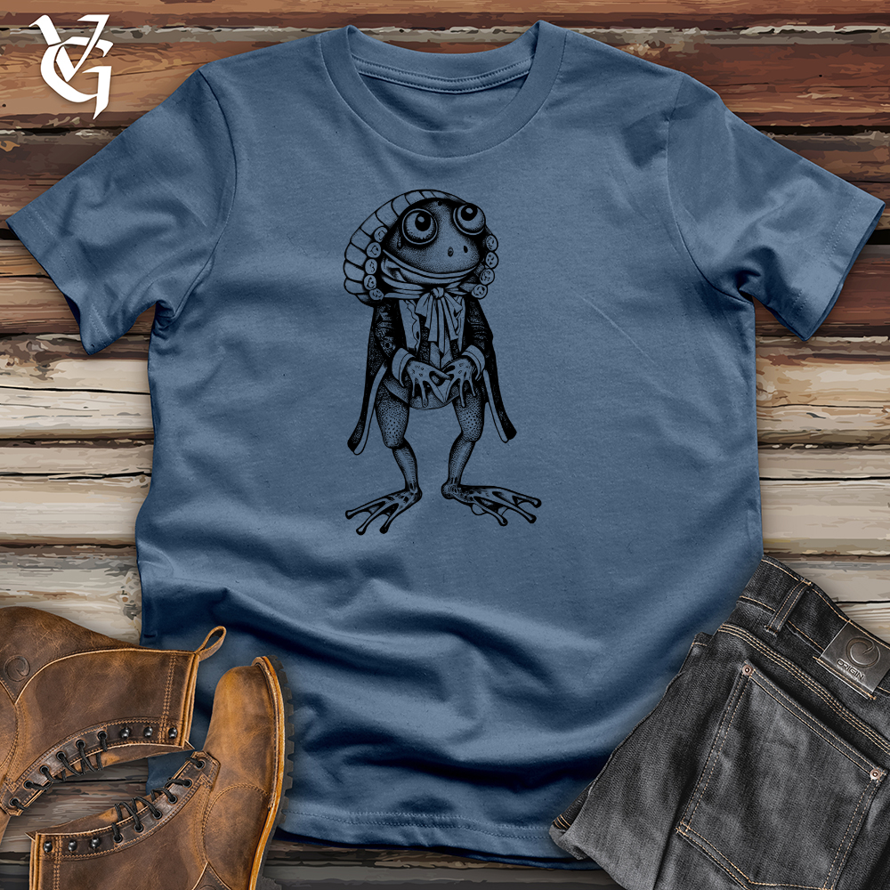 Viking Goods Noble Frog Cotton Tee Steel Blue / L