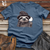 Viking Goods Sloth Detective Cotton Tee Steel Blue / L