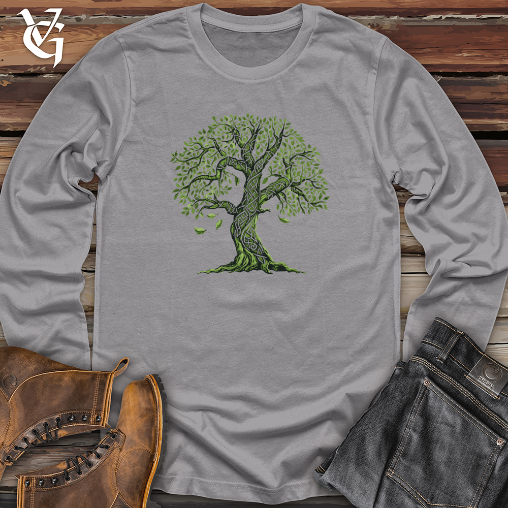 Viking Goods Celtic Tree Essence Long Sleeve Ash / L