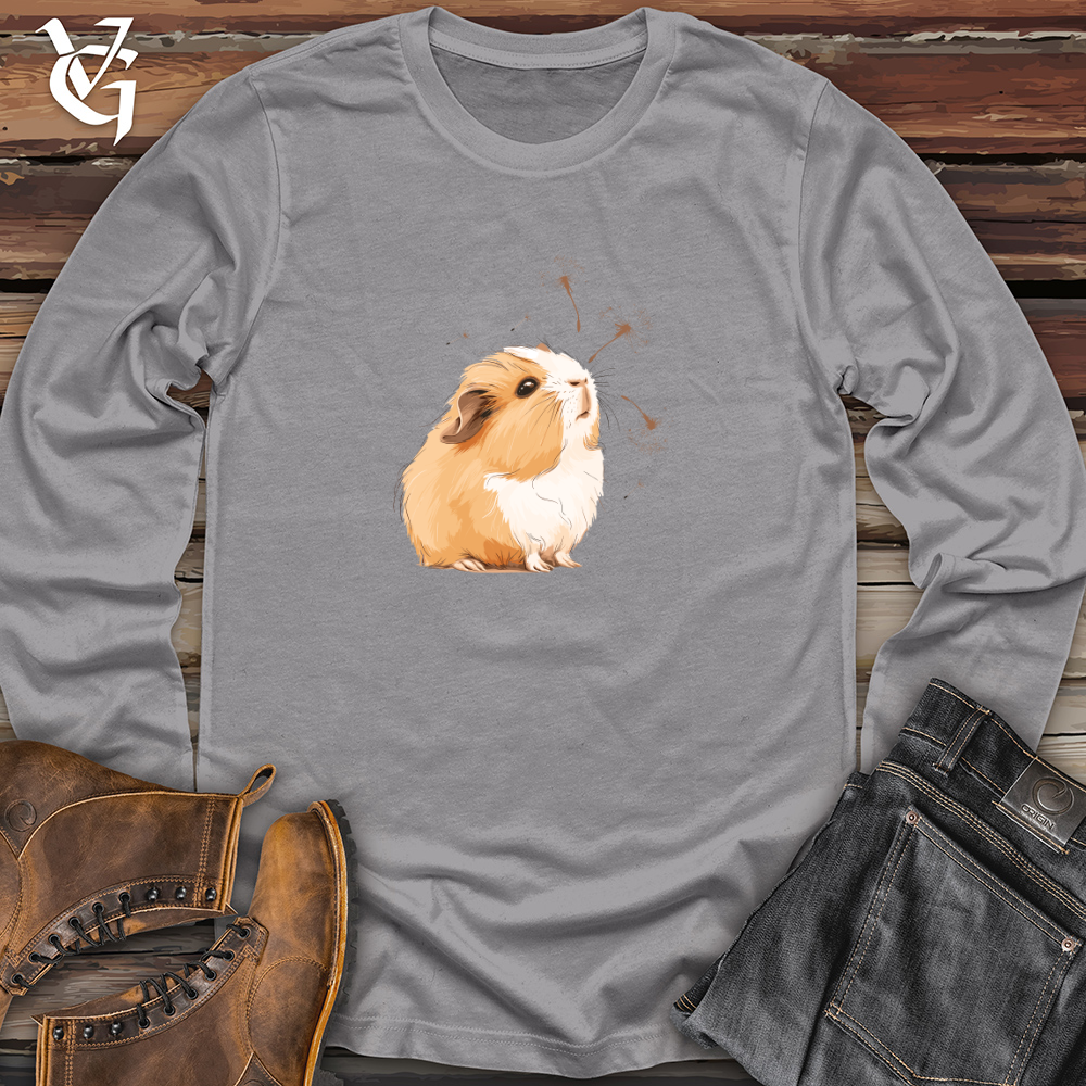 Viking Goods Guinea Pig Whimsy Long Sleeve Storm / L