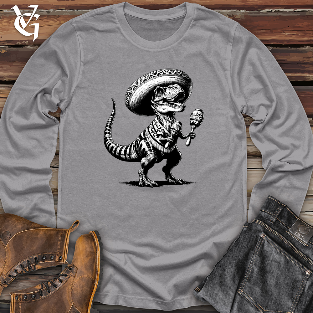 Viking Goods Tex Mex Rex Long Sleeve Storm / L