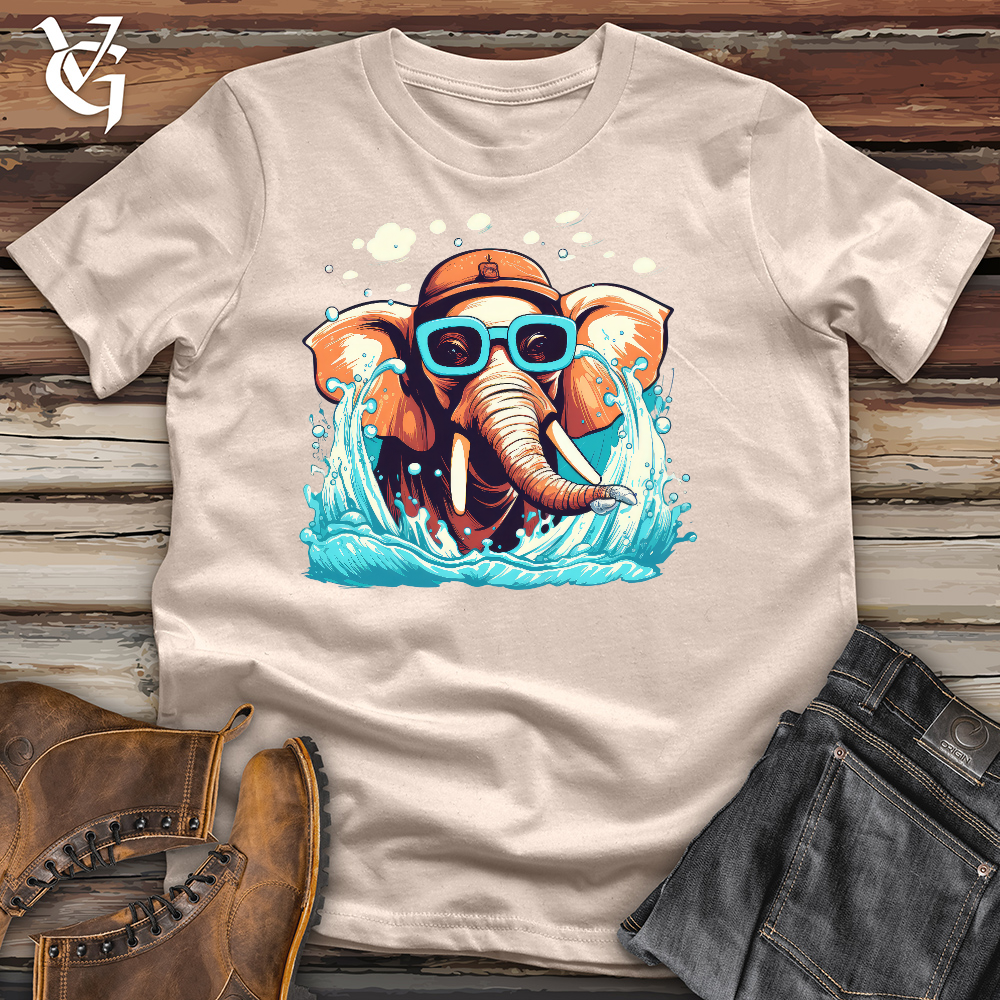 Viking Goods Elephant Sprayground cotton Tee Tan / L