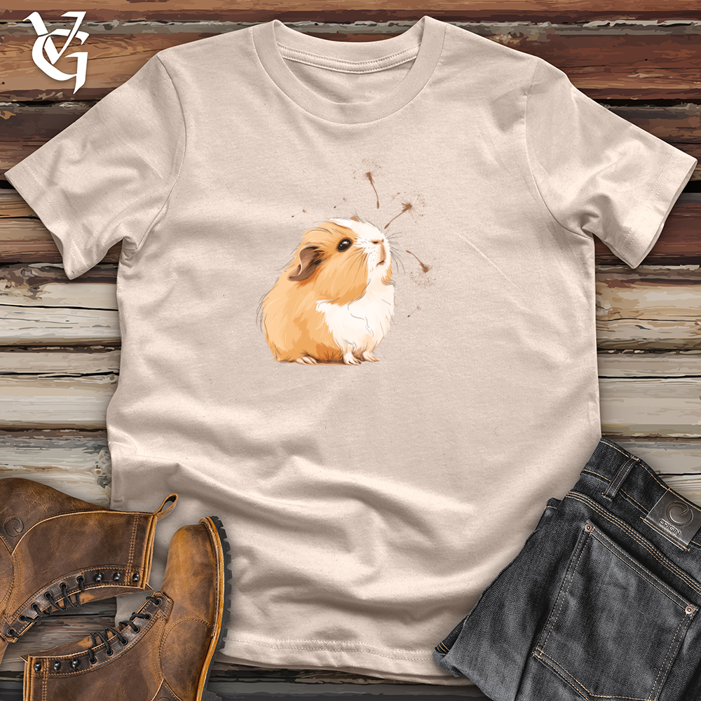 Viking Goods Guinea Pig Whimsy Cotton Tee Tan / L