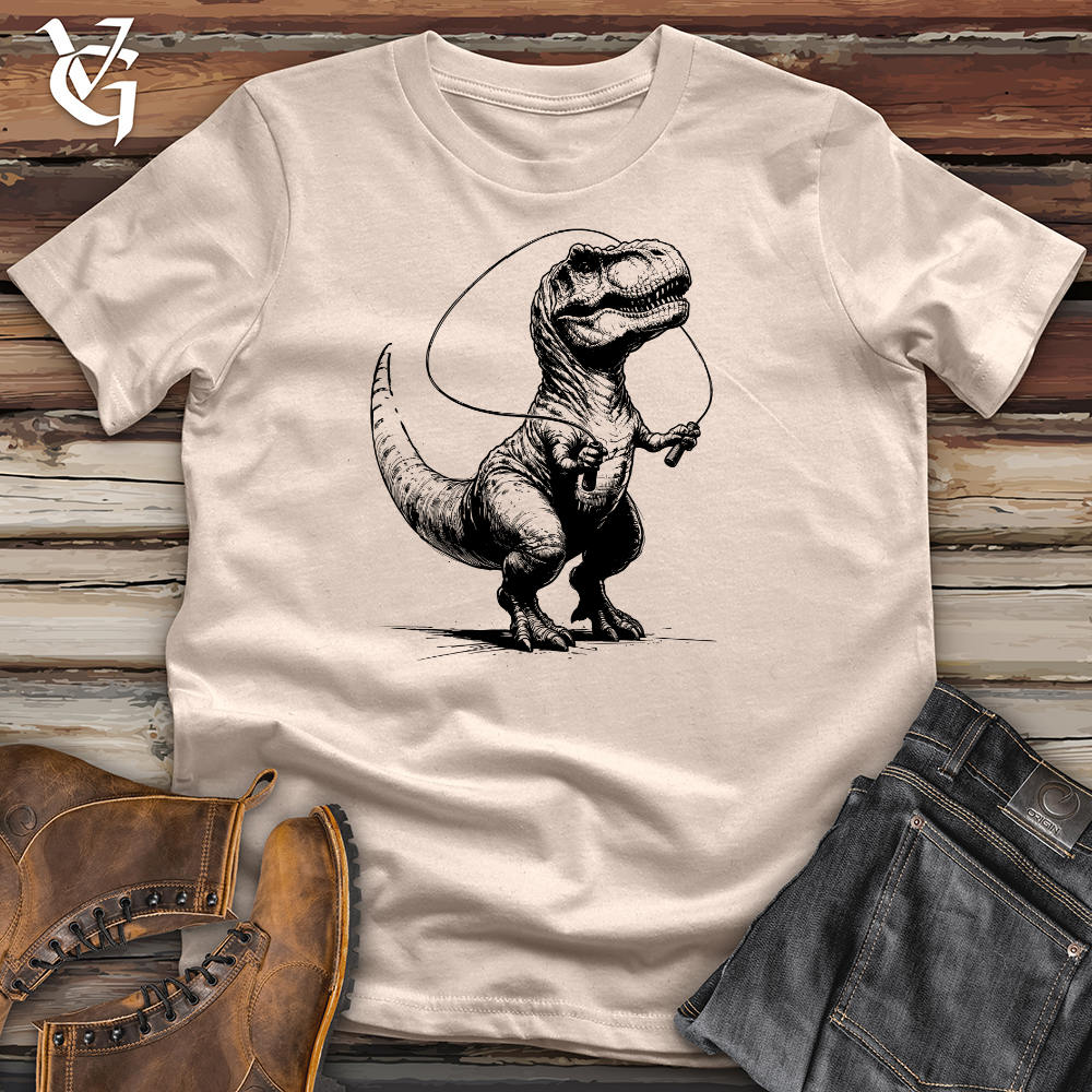 Viking Goods Jump Rope Rex Cotton Tee Tan / L