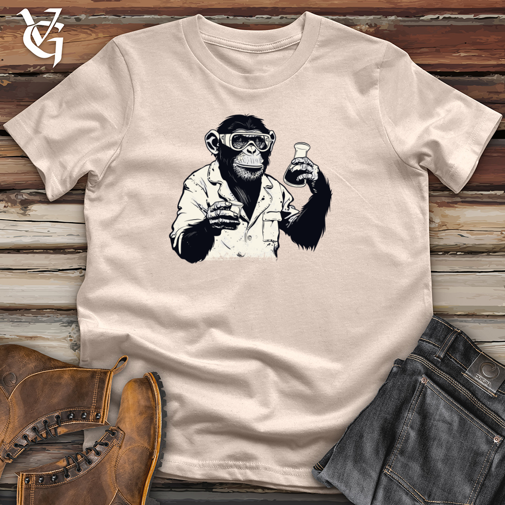 Viking Goods Primate Lab Genius Cotton Tee Tan / L
