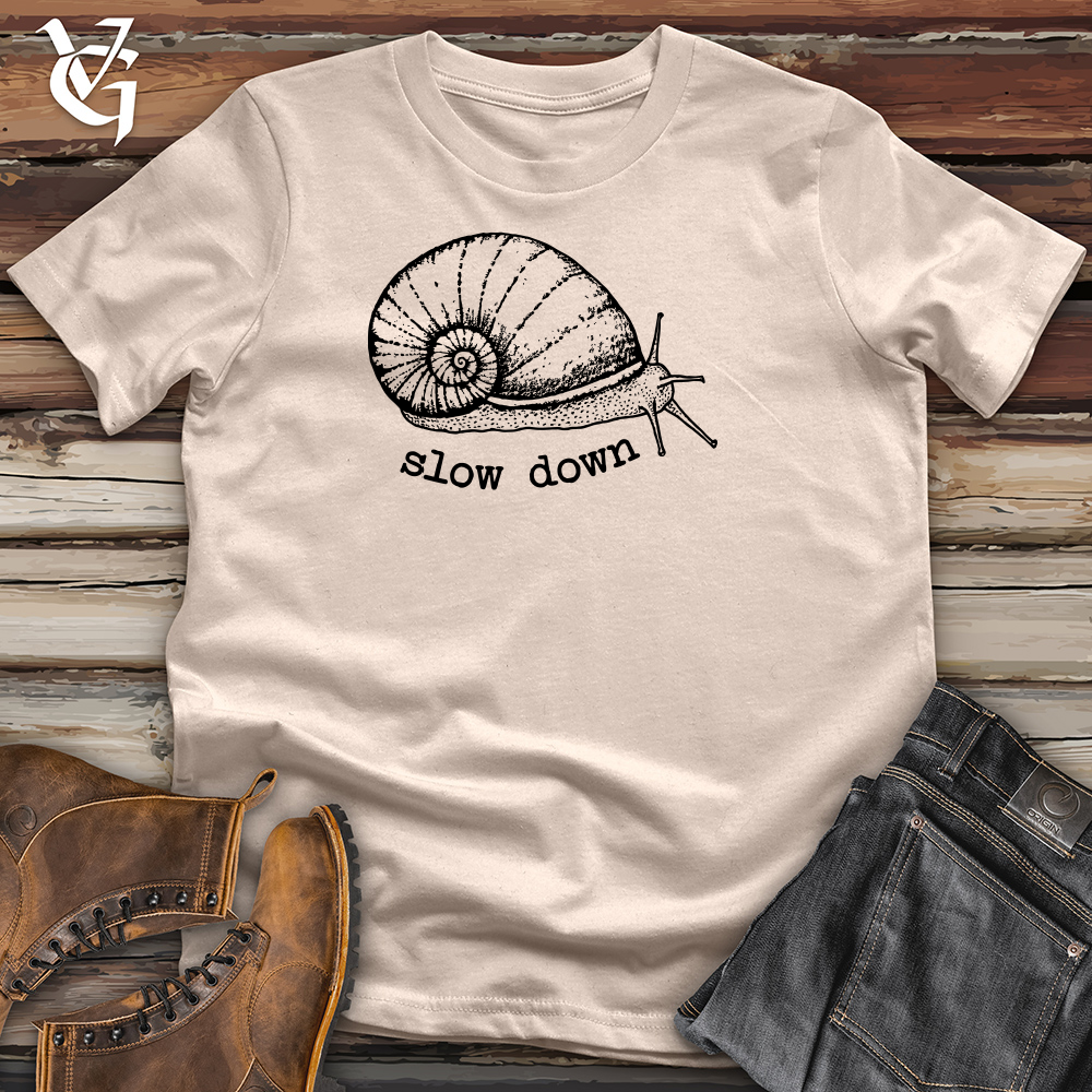 Viking Goods Snail Cotton Tee Tan / L
