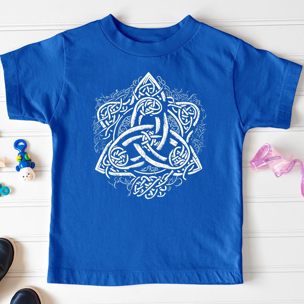 Viking Goods Celtic Trinity Emblem Toddler Tee True Royal / 2T