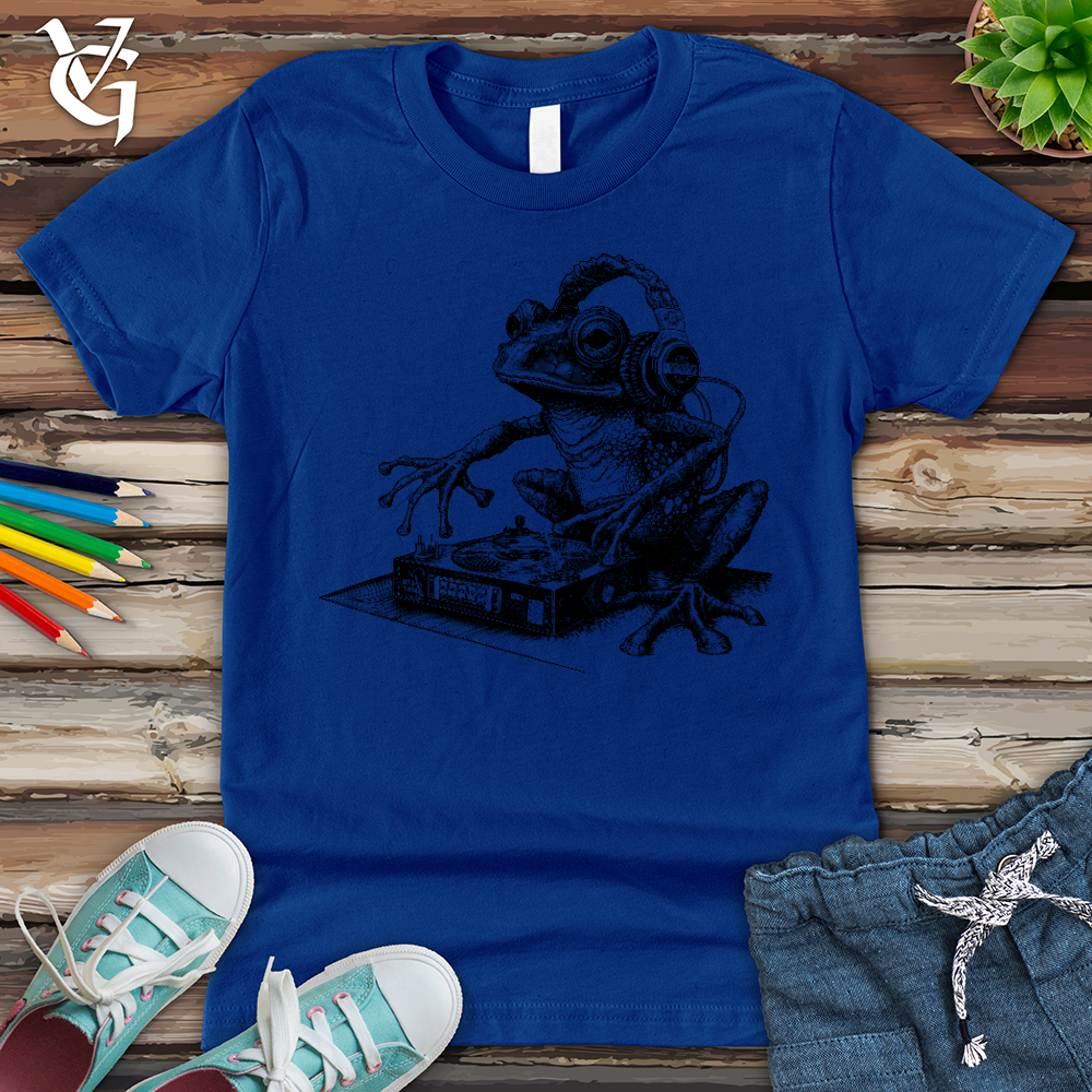 Viking Goods Dj Frog Youth Tee True Royal / L