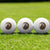 Viking Goods Celtic Moon Viking Warrior Golf Ball 3 Pack White