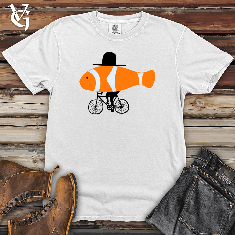 Viking Goods Clown Fish Top Hat Heavy Cotton Comfort Colors Tee White / L