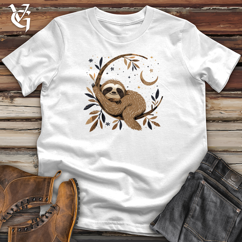 Viking Goods Cosmic Sloth Dreams Softstyle Tee White / L