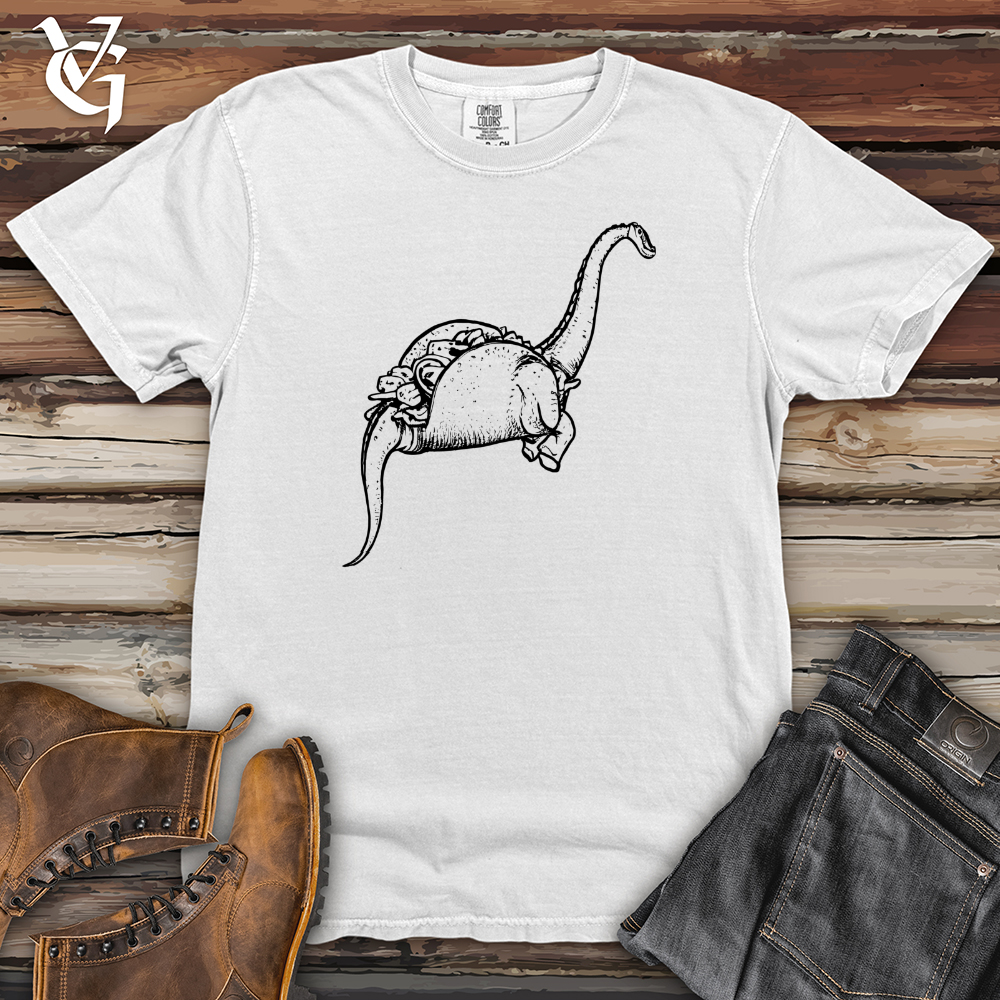 Viking Goods Dinosaur taco Heavy Cotton Comfort Colors Tee White / L