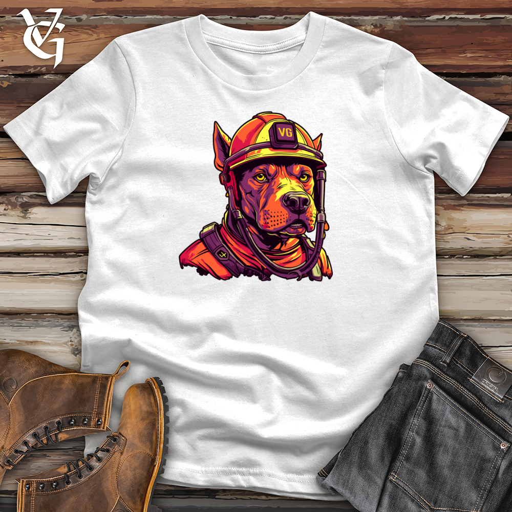Viking Goods Firefighter Hero Hound Softstyle Tee White / L