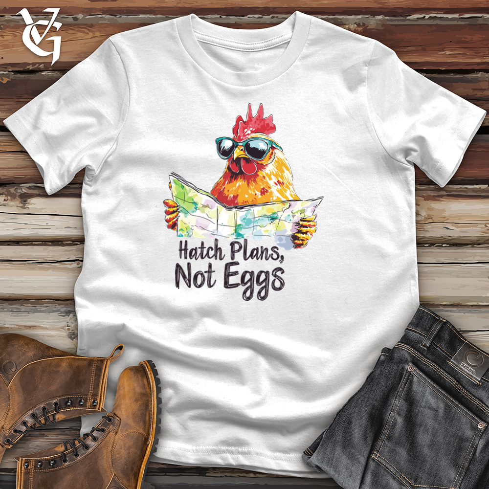 Viking Goods Hatch Plans Not Eggs Softstyle Tee White / L