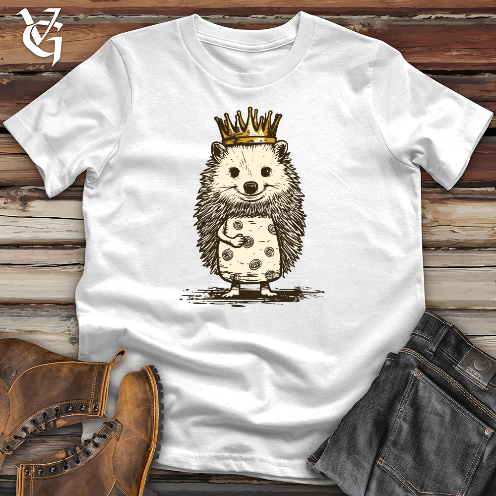Viking Goods Hedgehog Royal Cuteness Softstyle Tee White / L