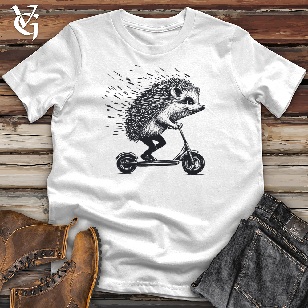 Viking Goods Hedgehog Scoot Softstyle Tee White / L