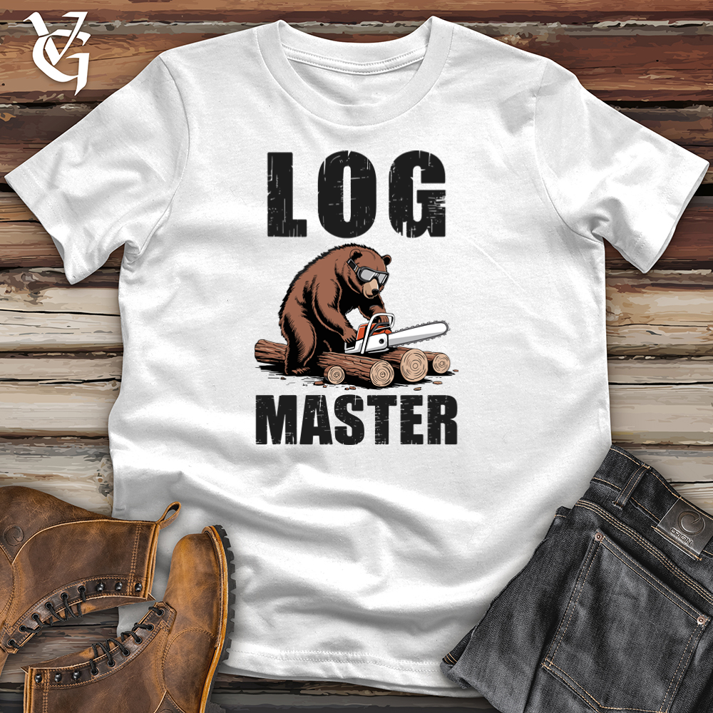 Viking Goods Log Master Softstyle Tee White / L