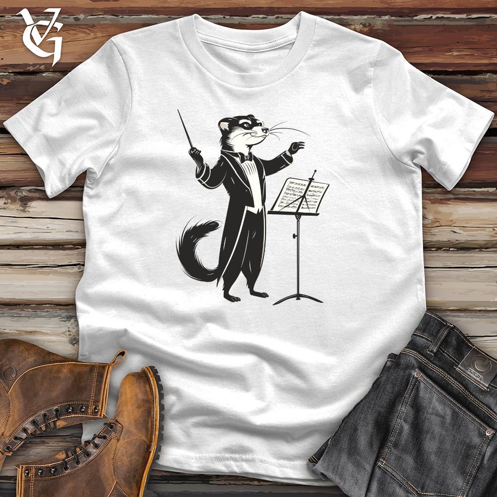 Viking Goods Maestro Weasel Conductor Softstyle Tee White / L