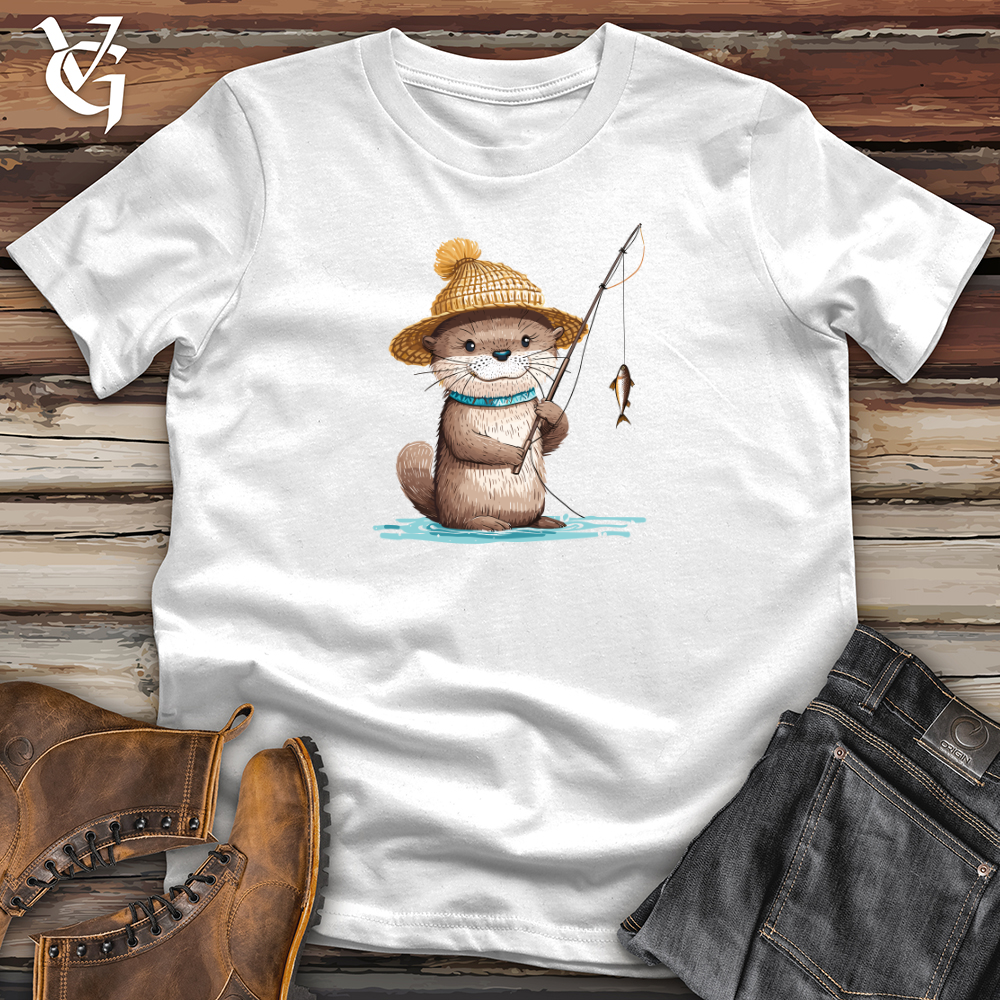 Viking Goods Otter Angler Joy Softstyle Tee White / L