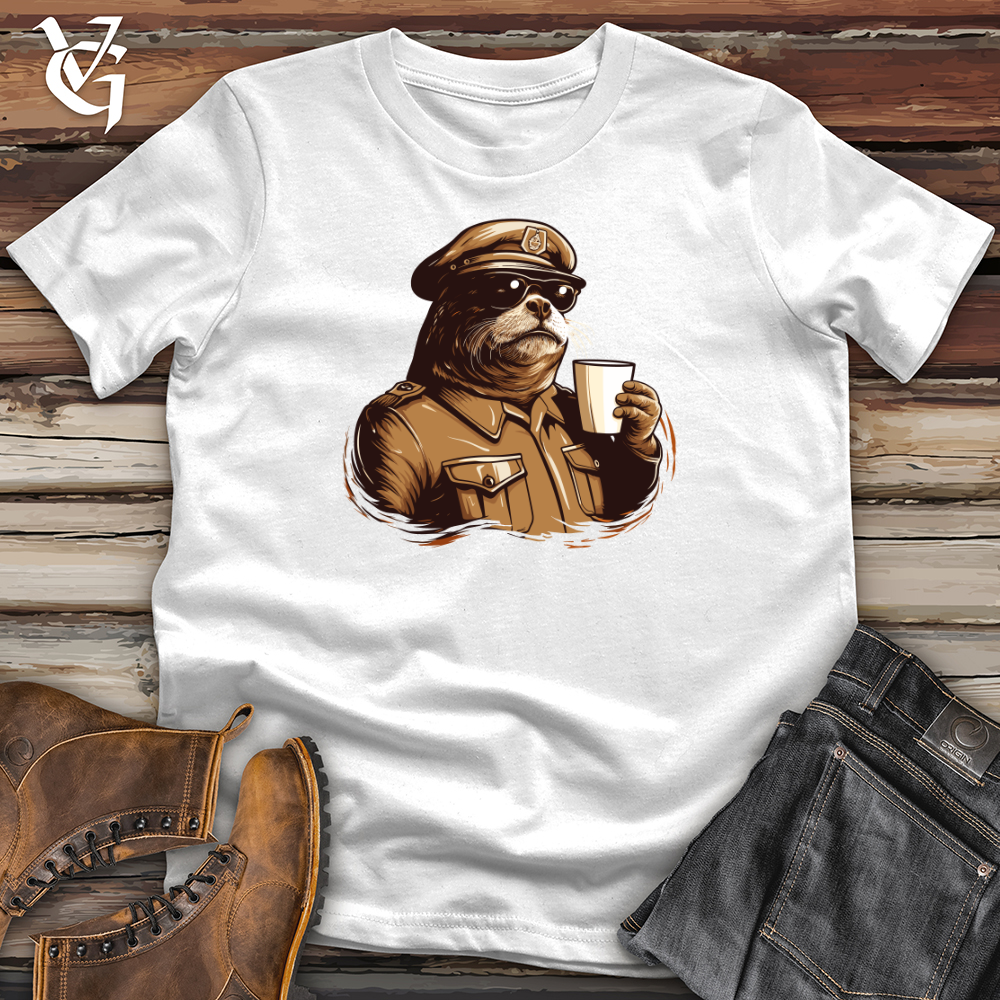 Viking Goods Otter Sergeant Break Softstyle Tee White / L