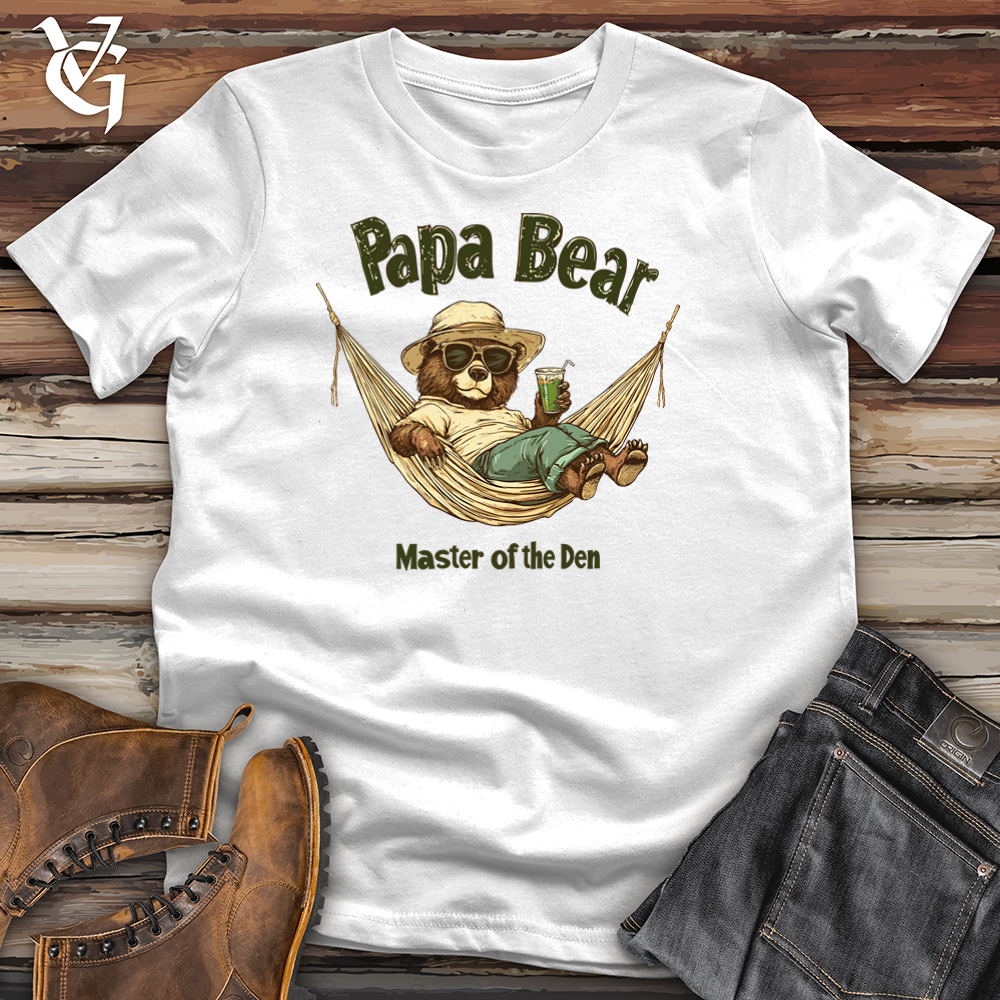 Viking Goods Papa Bears Den Softstyle Tee White / L