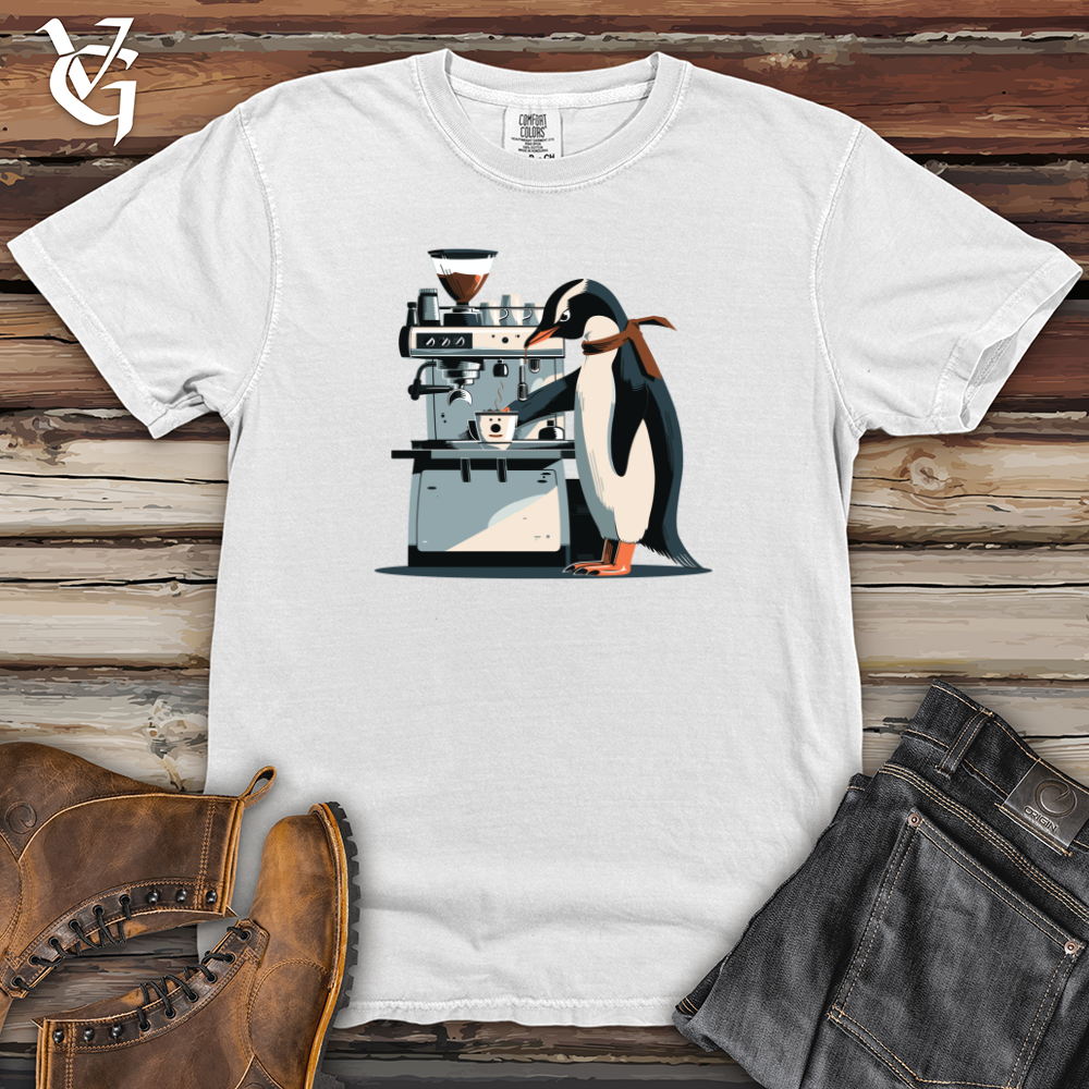 Viking Goods Penguin Espresso Expert Heavy Cotton Comfort Colors Tee White / L