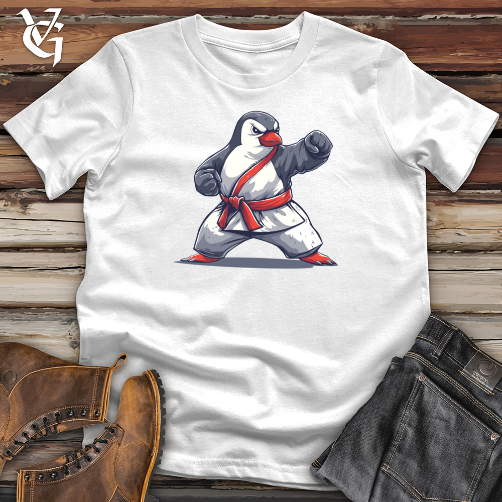 Viking Goods Penguin Karate Master Softstyle Tee White / L