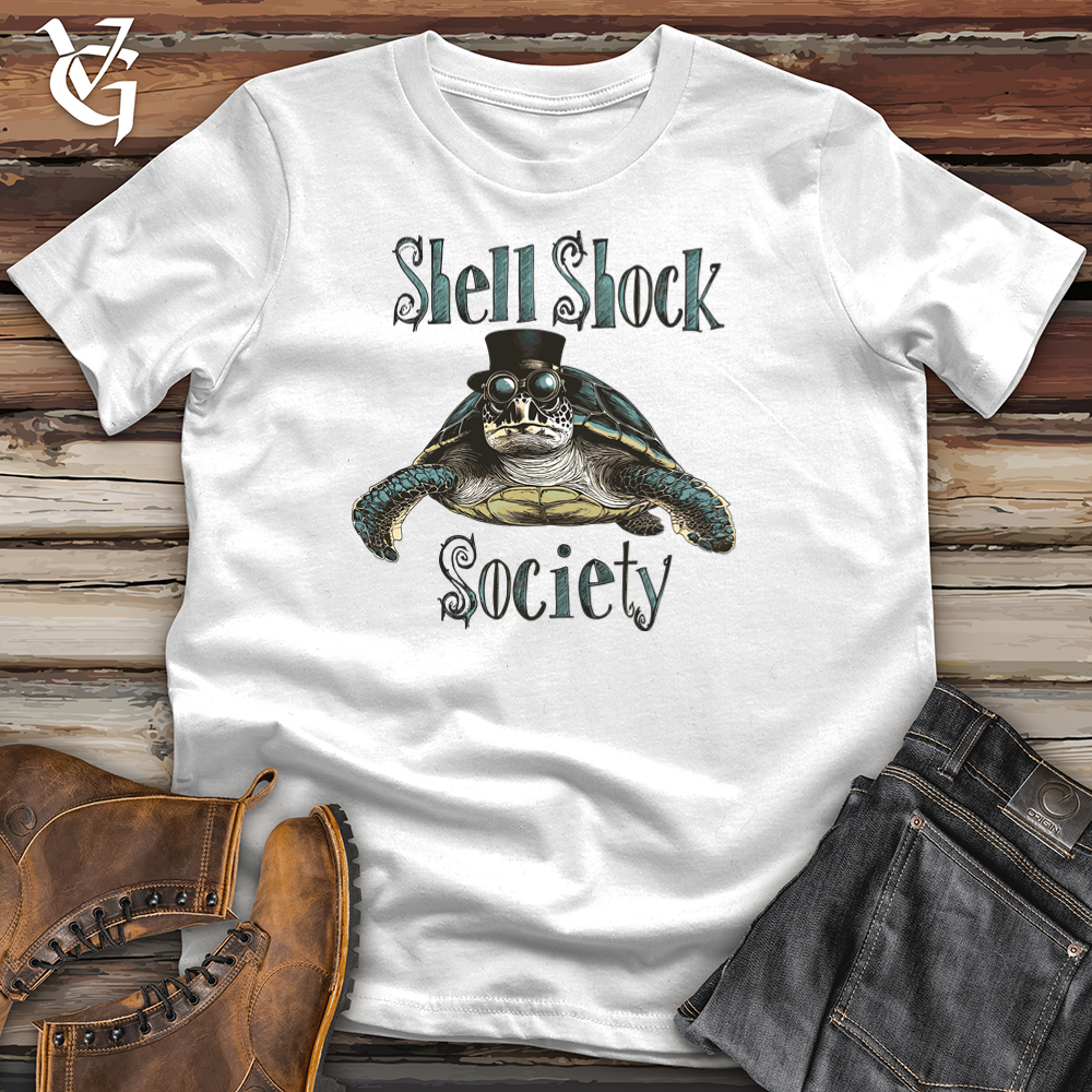 Viking Goods Shell Shock Society Softstyle Tee White / L