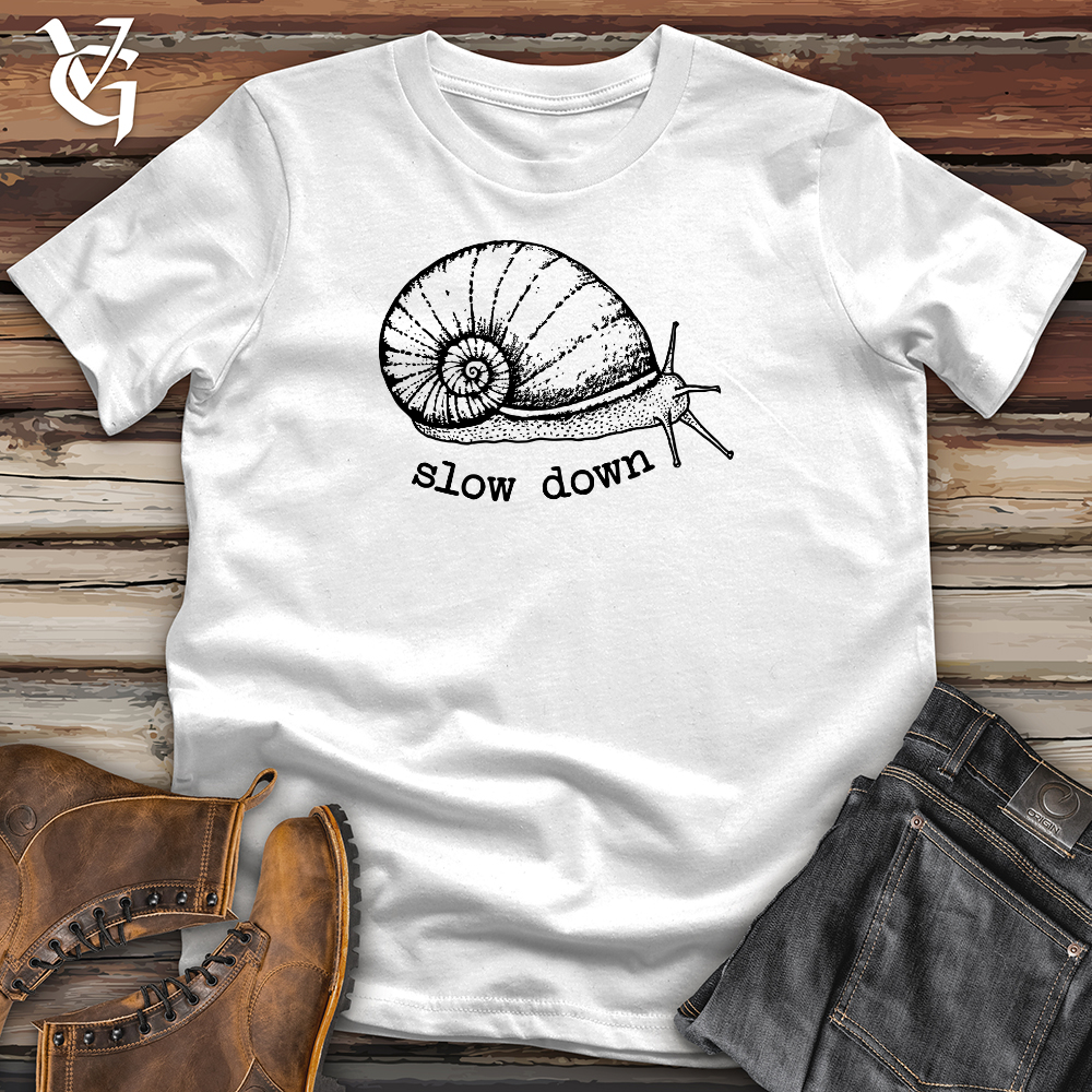 Viking Goods Snail Softstyle Tee White / L