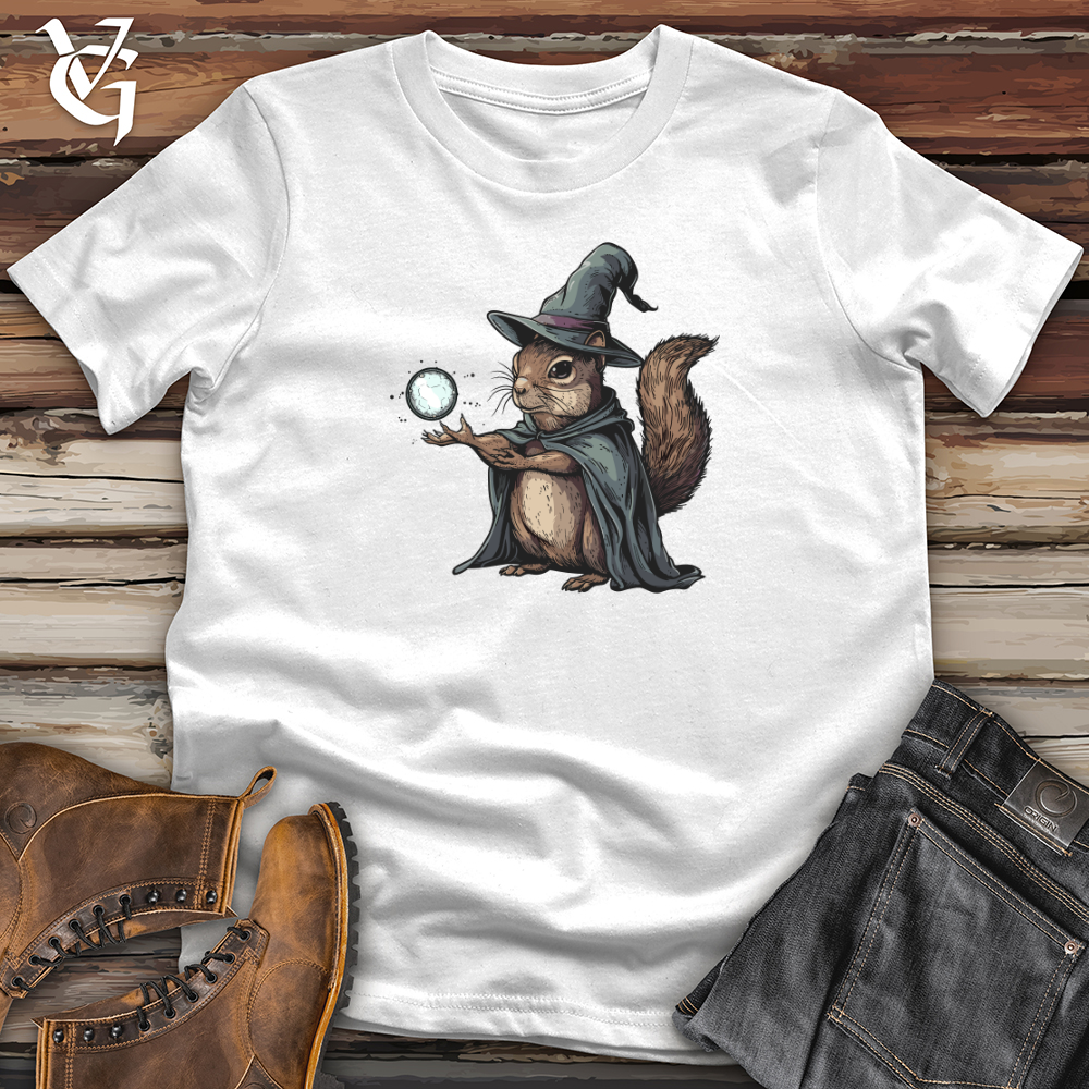 Viking Goods Squirrel Wizard Mystique Softstyle Tee White / L