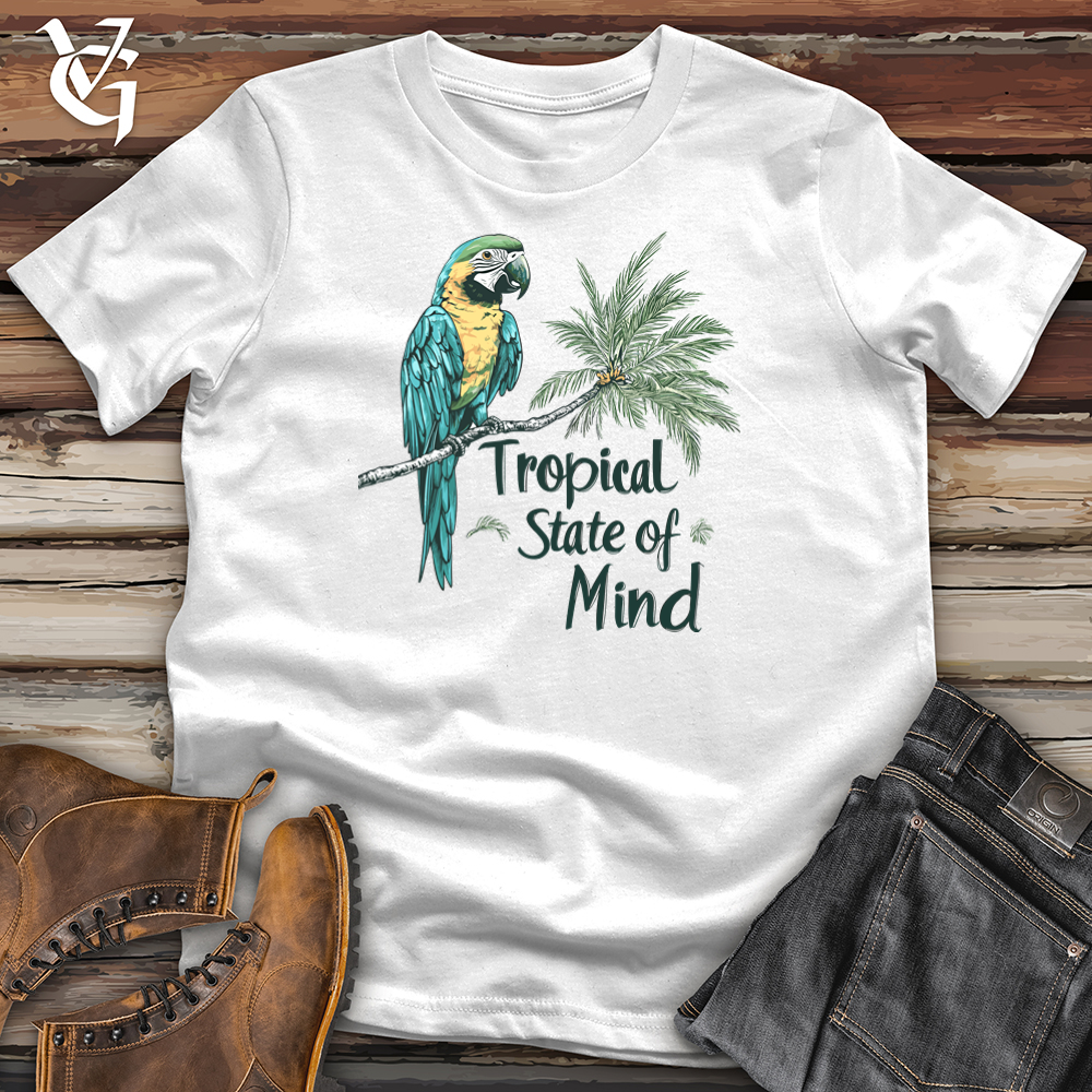 Viking Goods Tropical State of Mind Softstyle Tee White / L