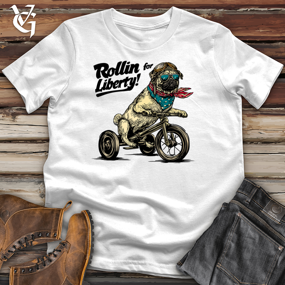 Viking Goods Aviator Cap Riding Softstyle Tee White / S