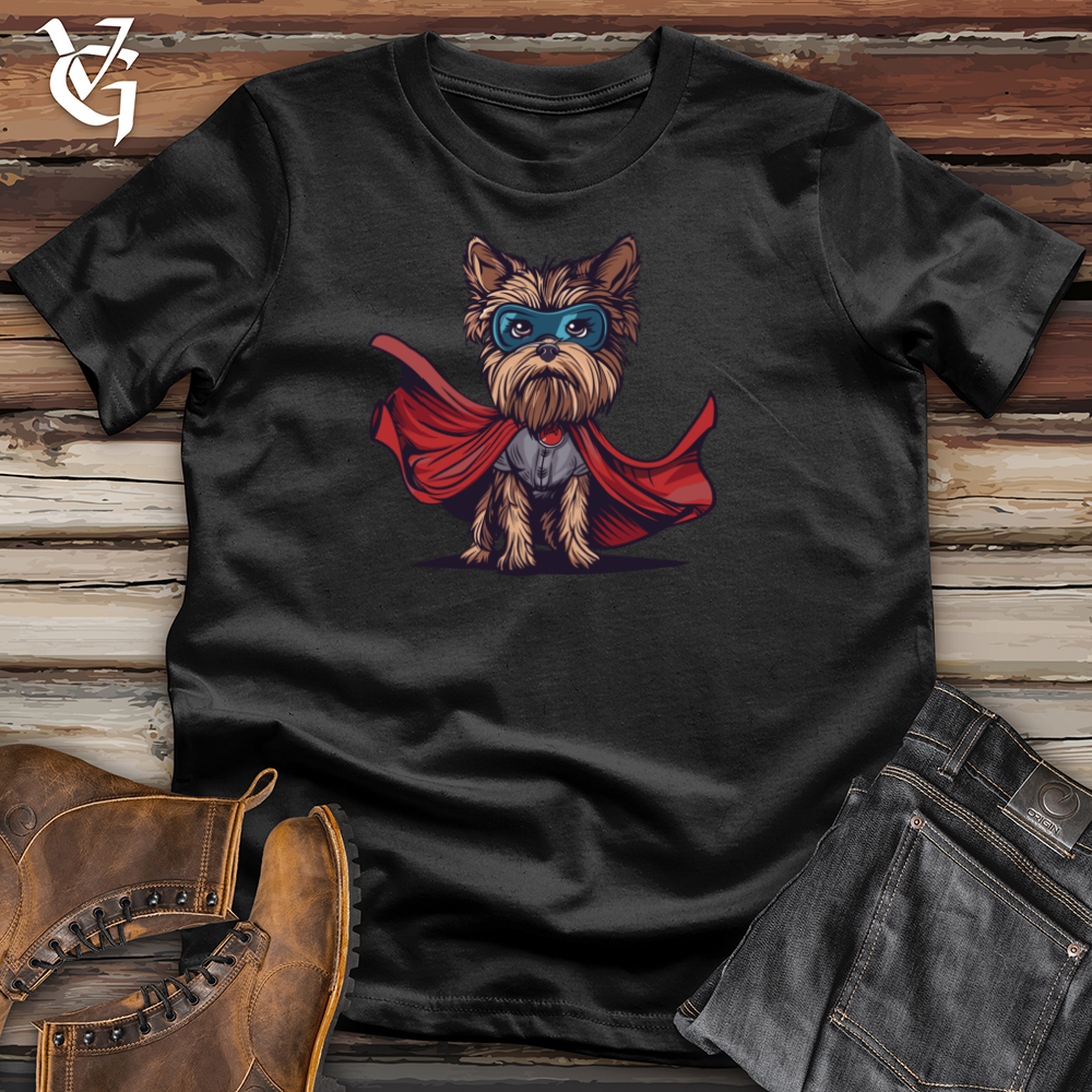 Viking Goods Yorkie Hero Gaze Cotton Tee
