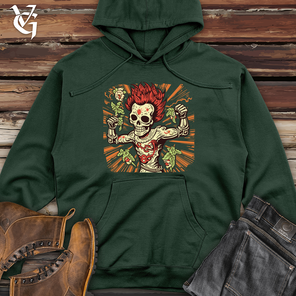 Fearless Warrior Pineapple Midweight Hooded Sweatshirt