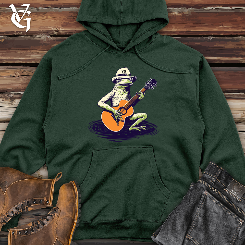 Guitar Groove Frog Midweight Hooded Sweatshirt