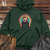 Vintage Cosmic Beanie Penguin Midweight Hooded Sweatshirt