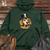 Monocled Top Hat Golden Retriever Midweight Hooded Sweatshirt