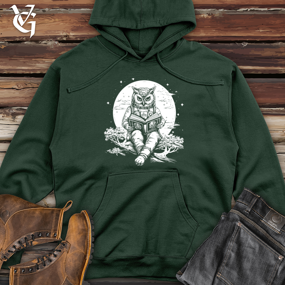 Astronaut Owl Midweight Hooded Sweatshirt