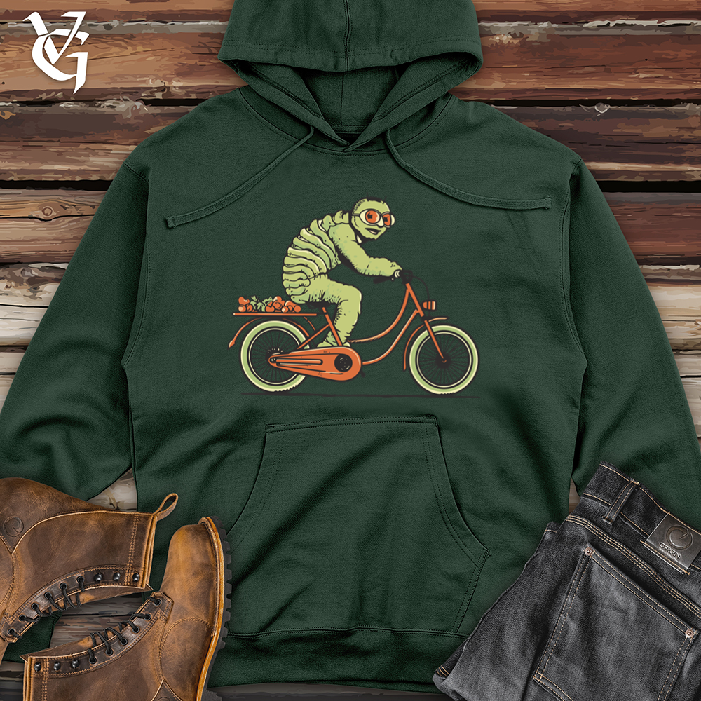 Caterpillar Cycle Crawl Adventure Midweight Hooded Sweatshirt