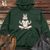 Bunny Meditation Calm Midweight Hooded Sweatshirt