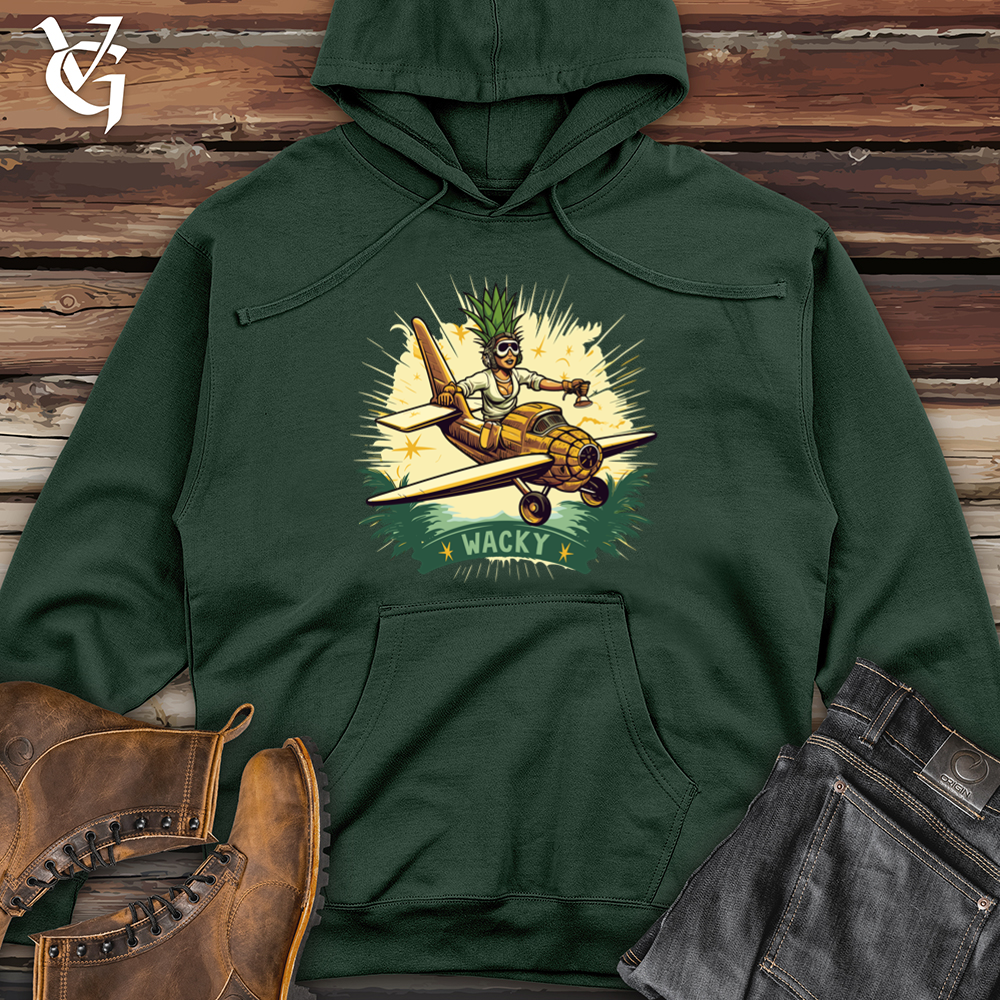 Retro Ace Pineapple Midweight Hooded Sweatshirt