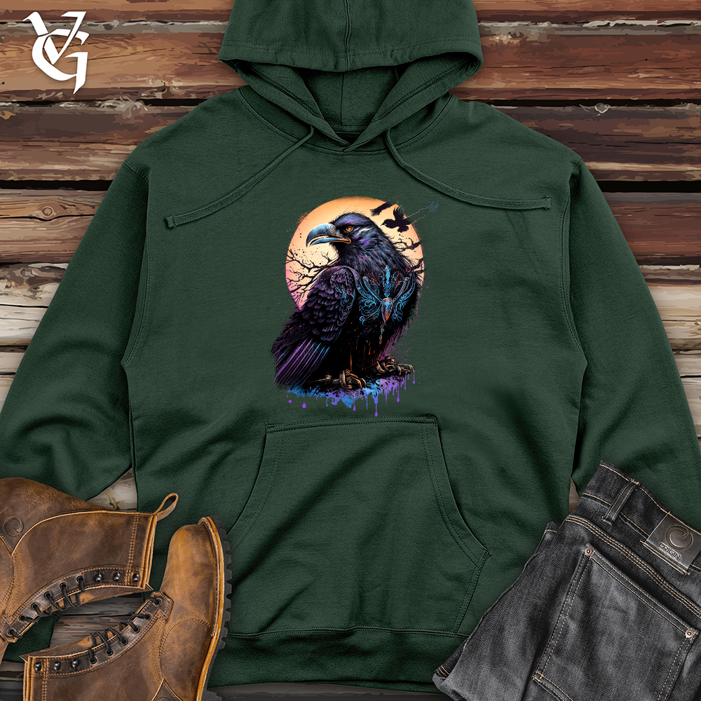 Viking Raven 02 Midweight Hooded Sweatshirt