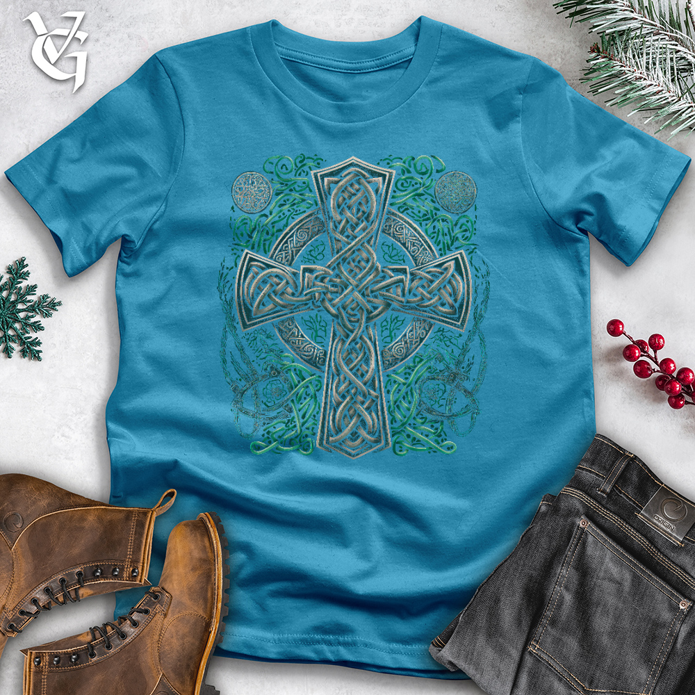 Celtic Crosses Cotton Tee