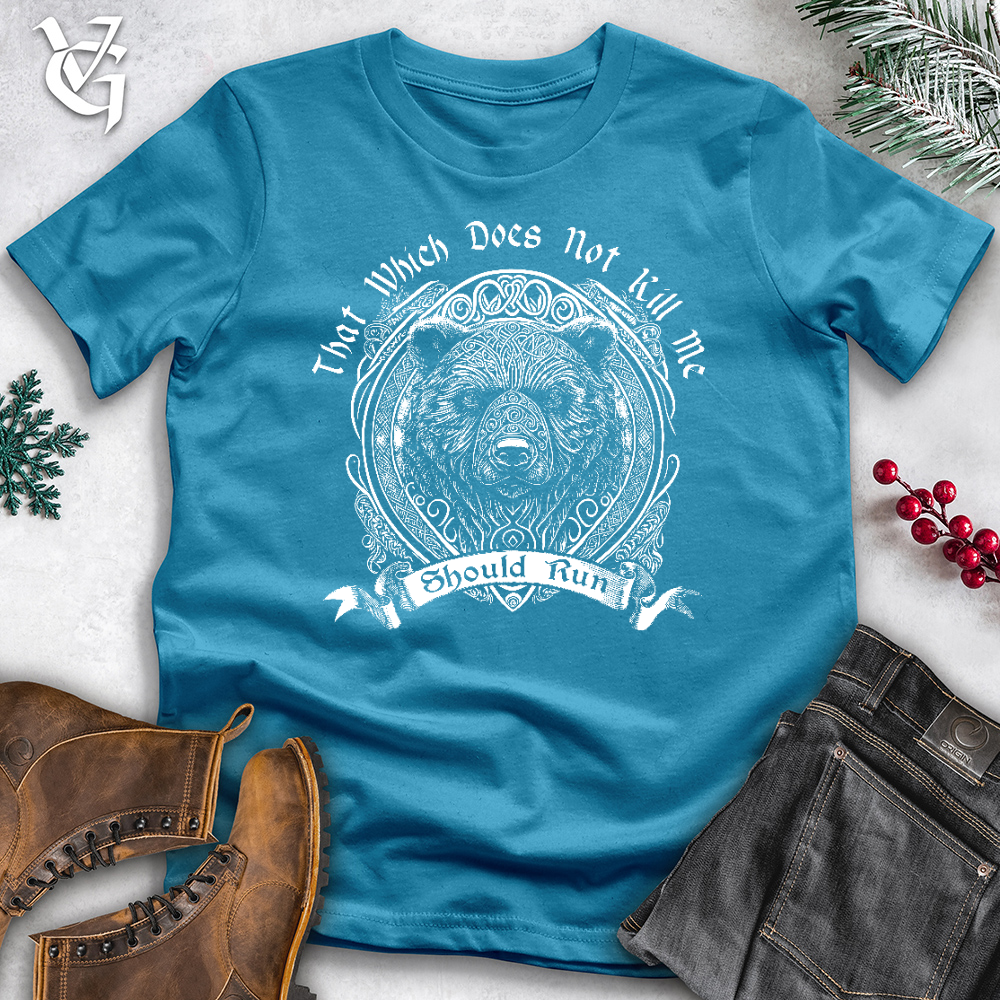 Should Run VG Bear Cotton Tee