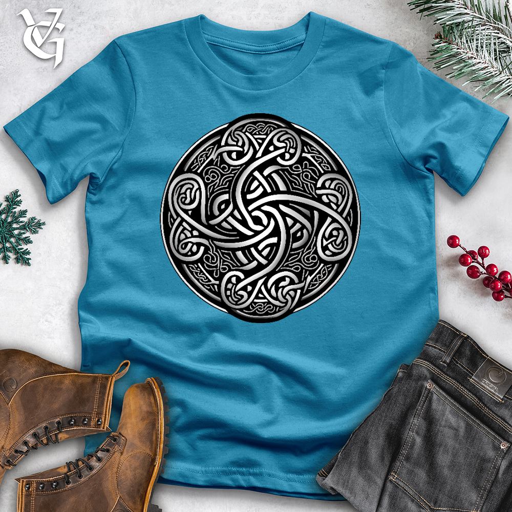 Silver Celtic Knot Cotton Tee