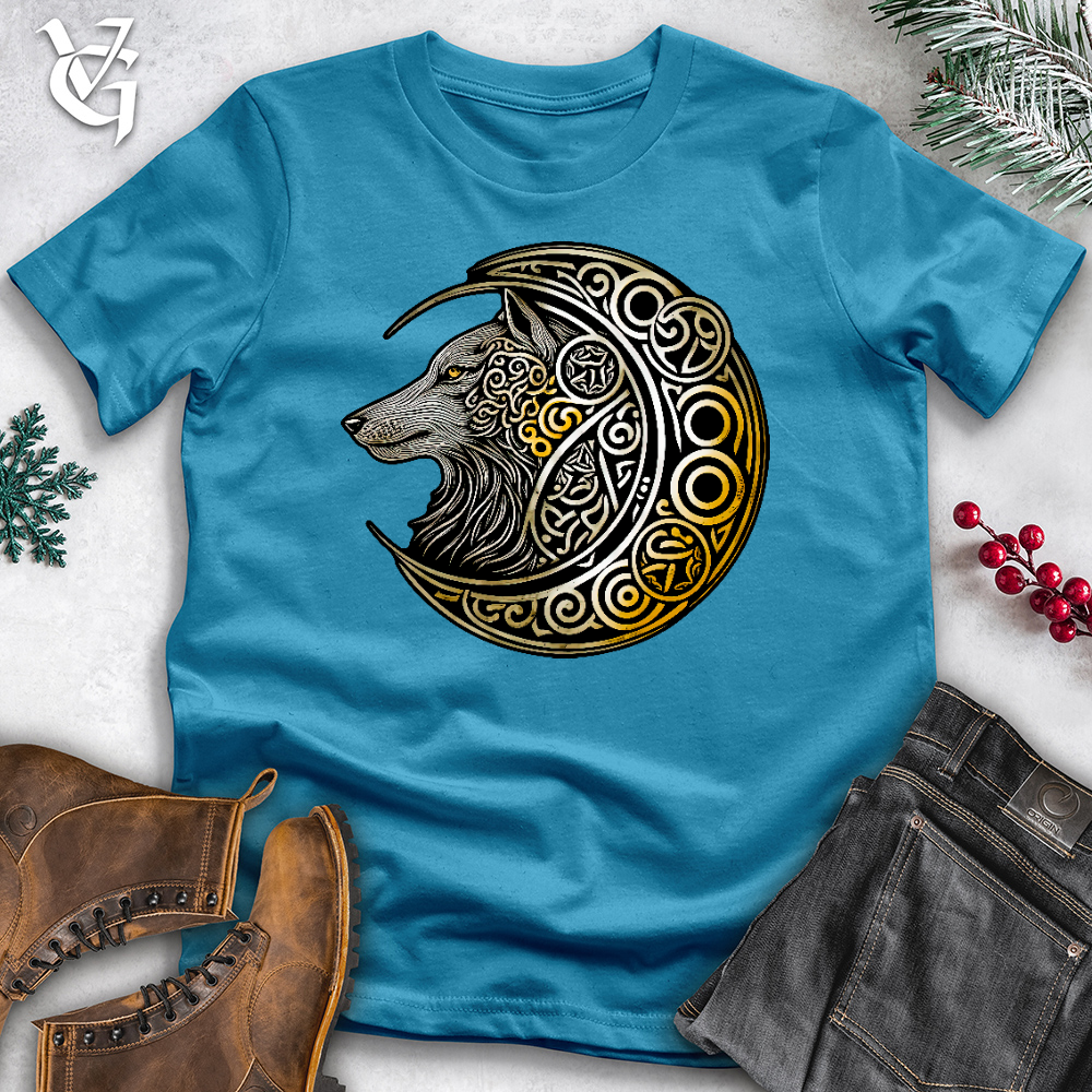 Mind Of A Cosmic Wolf Cotton Tee