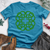 Inside Out Celtic Clover Cotton Tee