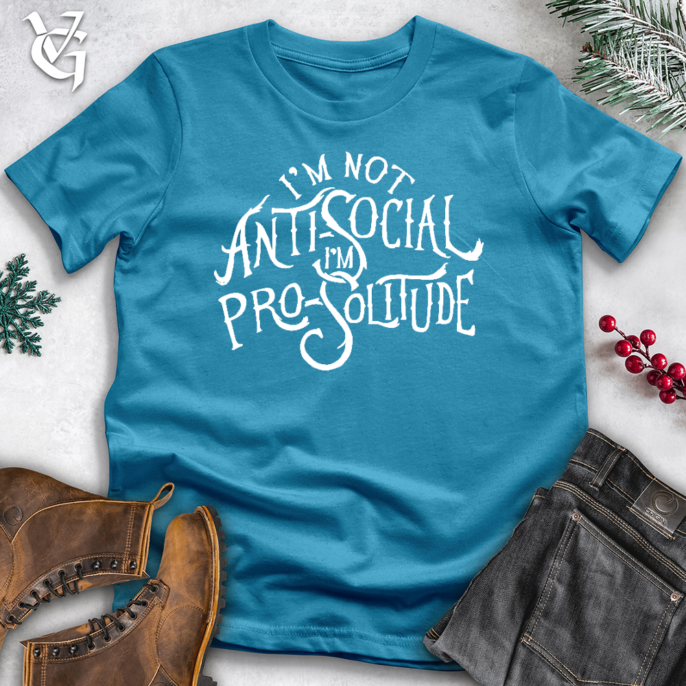 I'm Not AntiSocial Cotton Tee