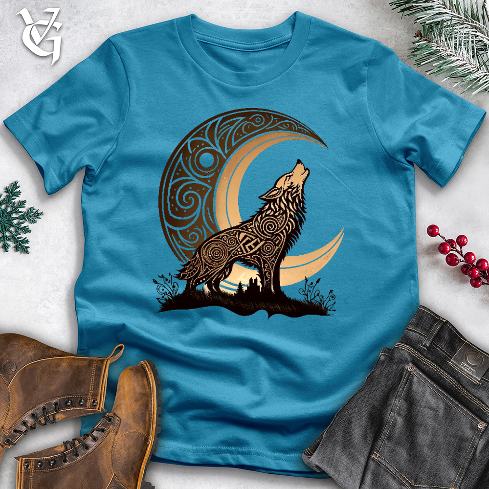 Celtic Wolf Cotton Tee